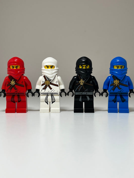 The Golden Weapons - Kai, Cole, Zane, Jay